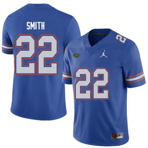 Men Jordan Brand Emmitt Smith Royal Florida Gators #22 College Jerseys