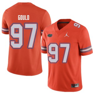 Men's Jordan Brand Jon Gould Orange Florida #97 Stitched Jersey