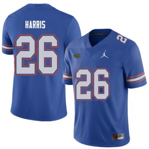Mens Jordan Brand Marcell Harris Royal Florida Gators #26 Player Jersey