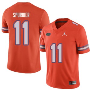 Men Jordan Brand Steve Spurrier Orange Florida #11 Player Jerseys