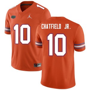 Mens Andrew Chatfield Jr. Orange University of Florida #10 Alumni Jerseys