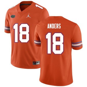 Men Jack Anders Orange University of Florida #18 Stitched Jersey