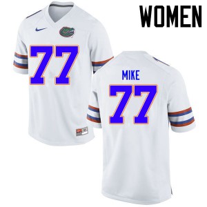 Women's Andrew Mike White Florida Gators #77 Official Jersey