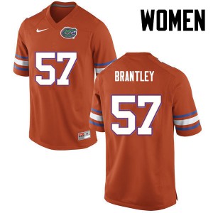 Women's Caleb Brantley Orange UF #57 Player Jersey