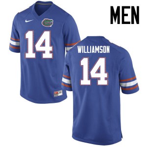 Men Chris Williamson Blue Florida #14 Stitched Jerseys
