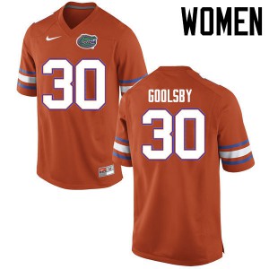 Women DeAndre Goolsby Orange Florida #30 High School Jerseys
