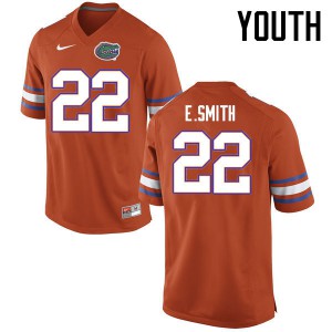 Youth Emmitt Smith Orange Florida Gators #22 Stitch Jerseys