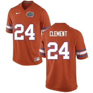 Mens Iverson Clement Orange University of Florida #24 Player Jersey