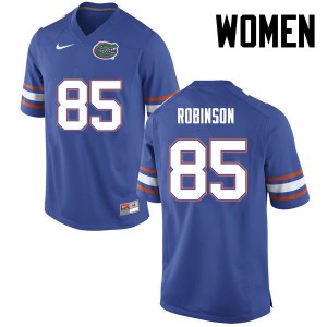 Women's James Robinson Blue Florida #85 Stitch Jersey