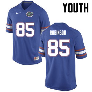 Youth James Robinson Blue University of Florida #85 College Jerseys