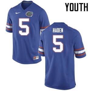 Youth Joe Haden Blue UF #5 Player Jersey