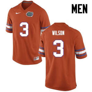 Men Marco Wilson Orange Florida #3 University Jerseys