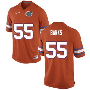 Men Noah Banks Orange Florida Gators #55 Player Jersey