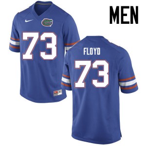 Men's Sharrif Floyd Blue UF #73 Official Jersey