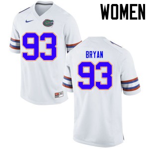 Women's Taven Bryan White UF #93 Player Jerseys