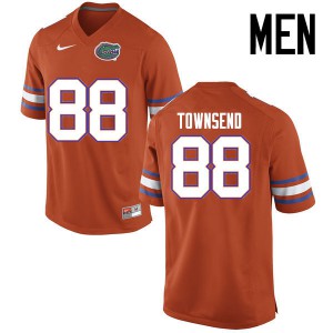 Mens Tommy Townsend Orange Florida #88 Official Jerseys