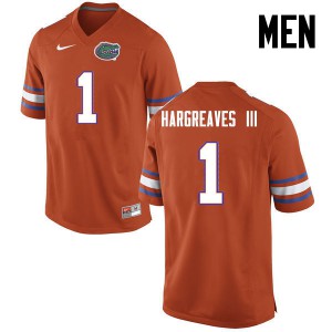 Men's Vernon Hargreaves III Orange Florida #1 University Jerseys