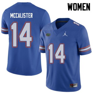 Women Jordan Brand Alex McCalister Royal University of Florida #14 Official Jerseys
