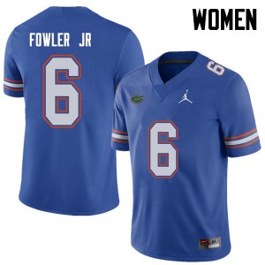 Women's Jordan Brand Dante Fowler Jr. Royal Florida Gators #6 Alumni Jerseys