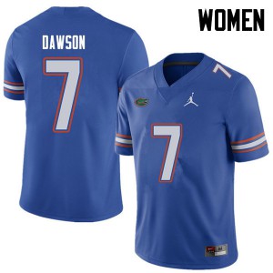 Women Jordan Brand Duke Dawson Royal Florida #7 Official Jerseys