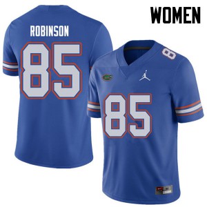 Womens Jordan Brand James Robinson Royal Florida #85 Football Jersey