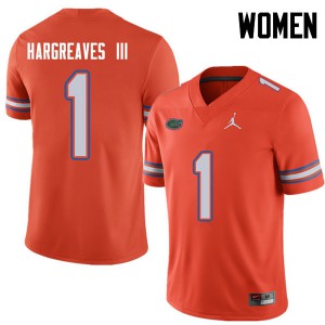 Women's Jordan Brand Vernon Hargreaves III Orange UF #1 High School Jerseys
