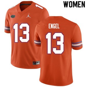 Women's Kyle Engel Orange Florida #13 College Jersey