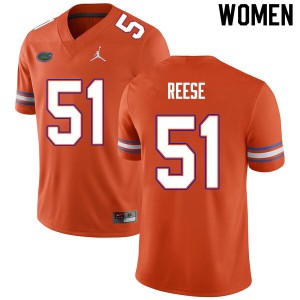 Women Stewart Reese Orange UF #51 Official Jerseys