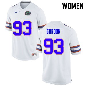 Womens Moses Gordon White UF #93 Football Jersey