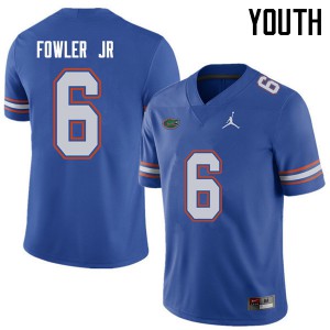 Youth Jordan Brand Dante Fowler Jr. Royal Florida Gators #6 College Jersey