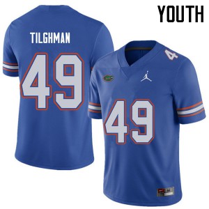 Youth Jordan Brand Jacob Tilghman Royal University of Florida #49 Alumni Jersey