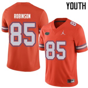 Youth Jordan Brand James Robinson Orange Florida Gators #85 University Jerseys