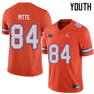 Youth Jordan Brand Kyle Pitts Orange UF #84 Official Jersey