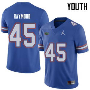 Youth Jordan Brand R.J. Raymond Royal Florida #45 High School Jersey