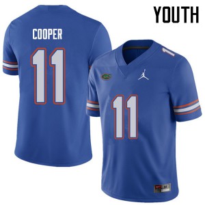 Youth Jordan Brand Riley Cooper Royal Florida #11 Official Jersey