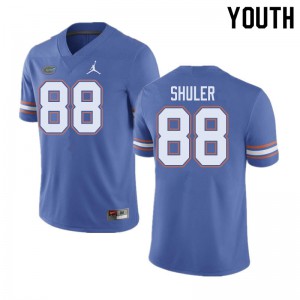 Youth Jordan Brand Adam Shuler Blue Florida #88 Stitched Jersey
