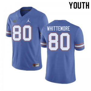 Youth Jordan Brand Trent Whittemore Blue UF #80 Alumni Jerseys